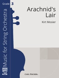 Arachnid's Lair Orchestra sheet music cover Thumbnail